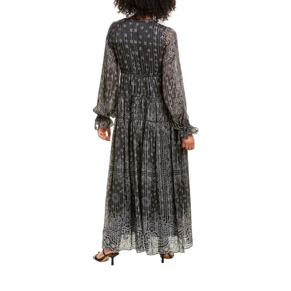 Rococo Sand | NWT Black Nyx Maxi Dress Size XS - Picture 2 of 2